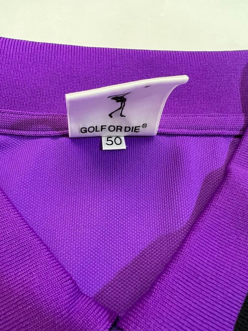MARK & LONA パープルポロシャツ　XLサイズ