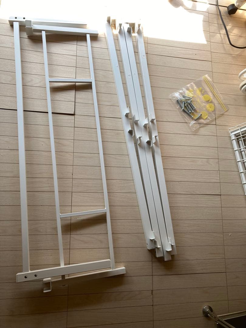 【ニトリ】ベッドフレーム シングル ホワイト