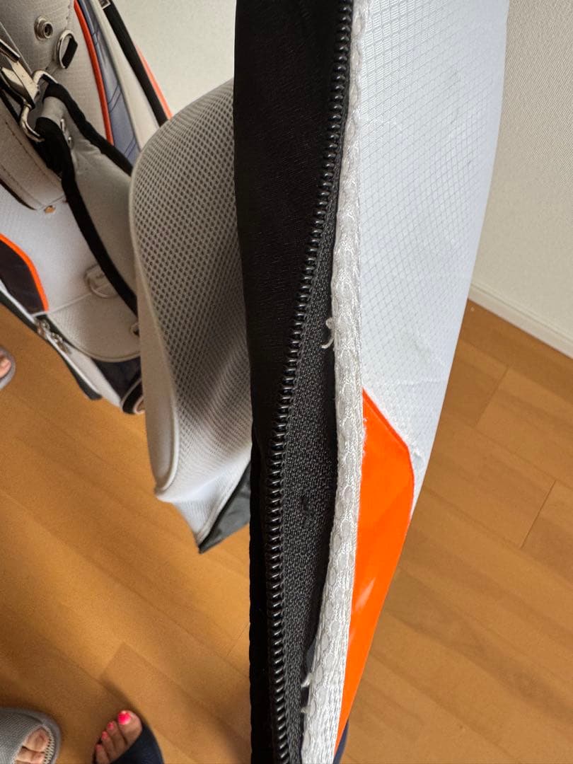 HONMA キャディバッグ ホワイト/ネイビー/オレンジ