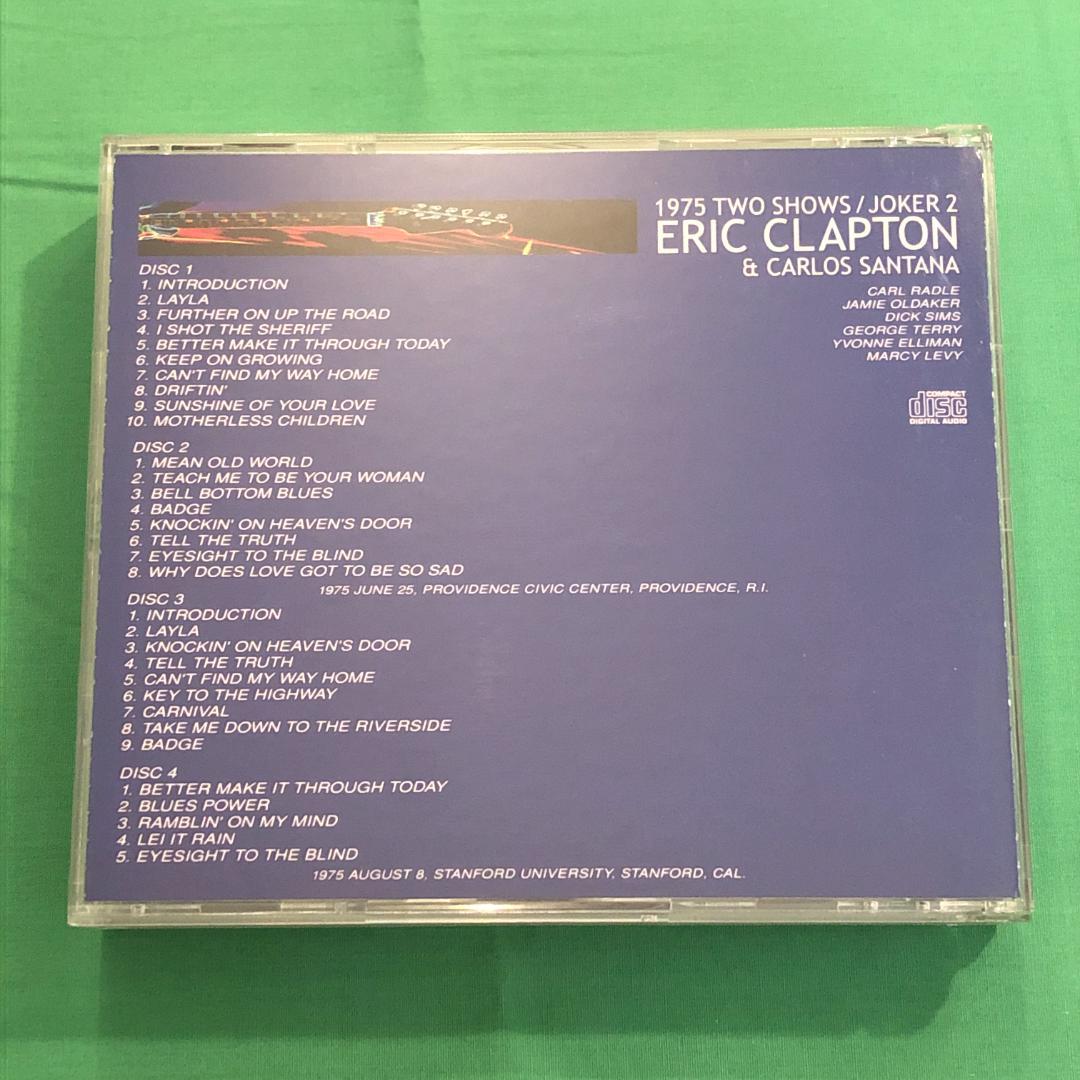 4CD×2 Eric Clapton Joker/Summer Of 1975