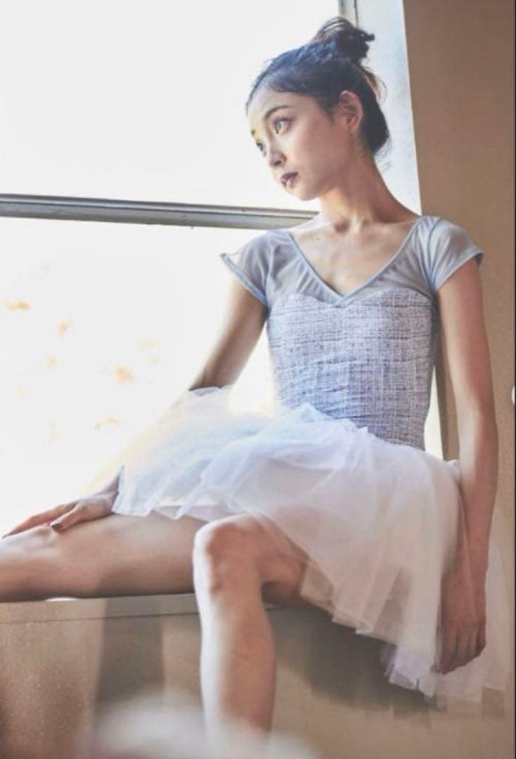 スティナstina★Pバレエレオタードツィード柄typeHhalfsleeve