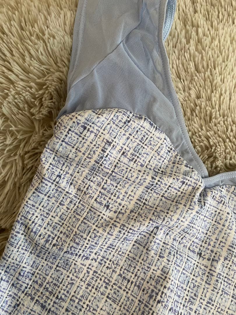 スティナstina★Pバレエレオタードツィード柄typeHhalfsleeve