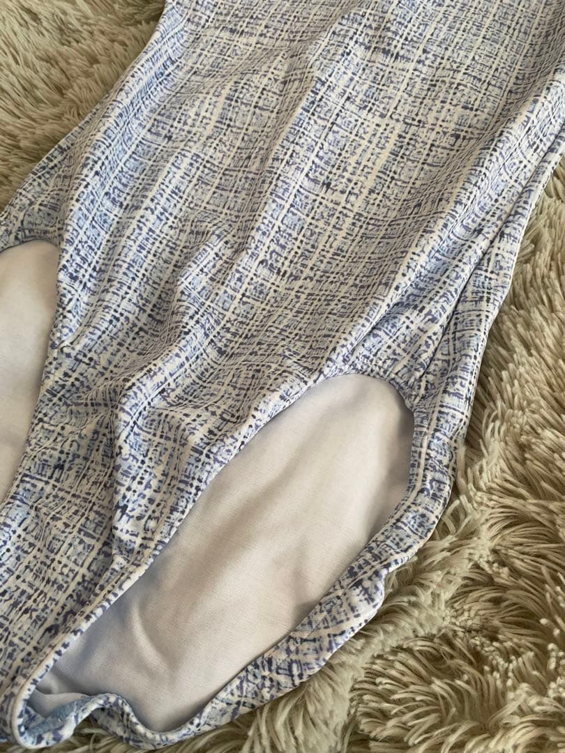 スティナstina★Pバレエレオタードツィード柄typeHhalfsleeve