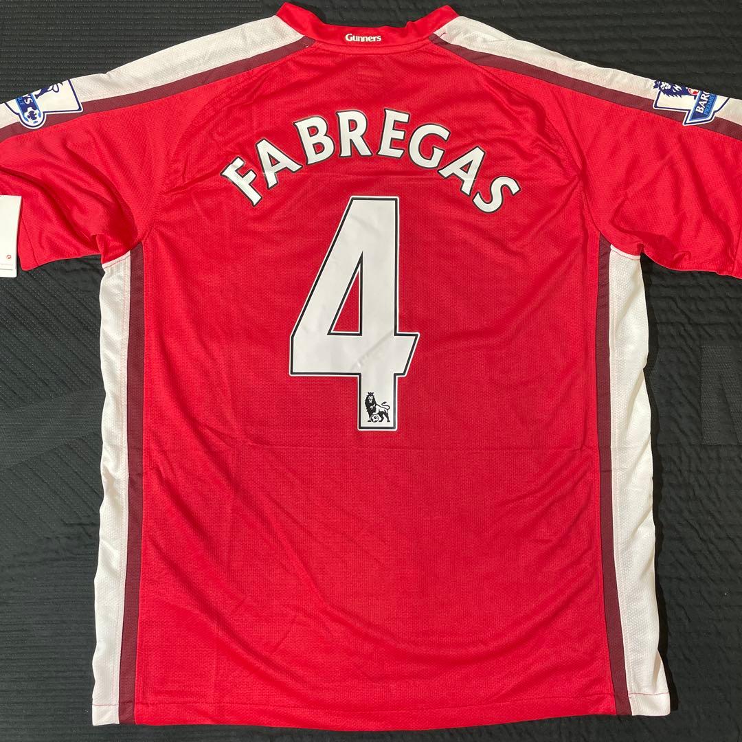新品未使用　08/09アーセナル　セスクファブレガス　ユニフォーム　XL