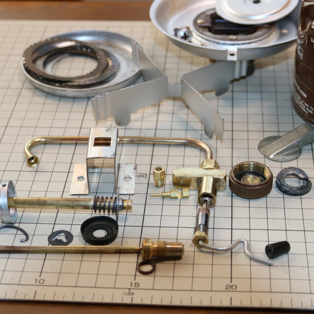 美品　希少　ヴィンテージ　コールマン 400 茶ピーク１　No.42