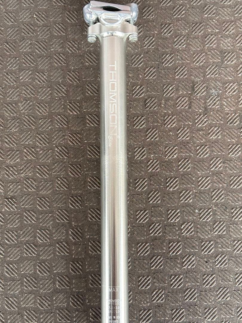 プ*読様 THOMSON エリートシートポスト 27.2x330mm