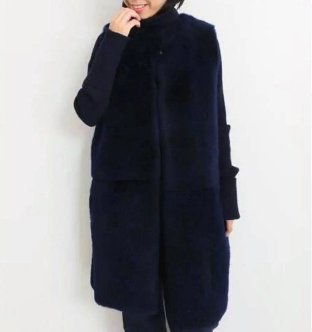 る*ん様 美品 KARL DONOGHUE カールドノヒュー ムートンジレ ベス