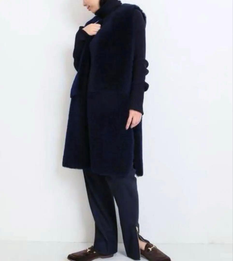 る*ん様 美品 KARL DONOGHUE カールドノヒュー ムートンジレ ベス