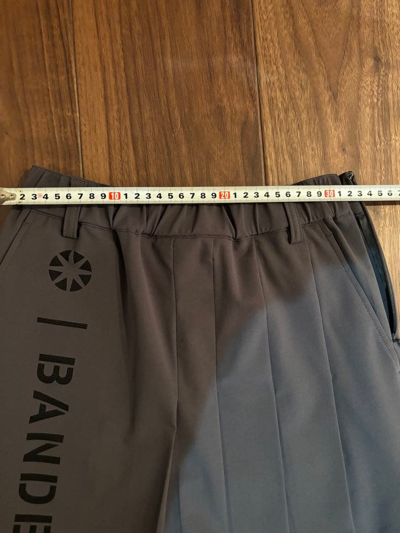 BANDEL ゴルフ プリーツスカート グレー