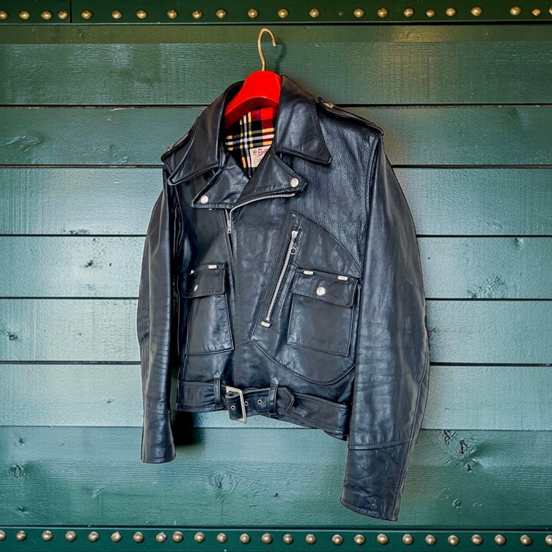 70s vintage カナダ製 BritishSportswear ライダース