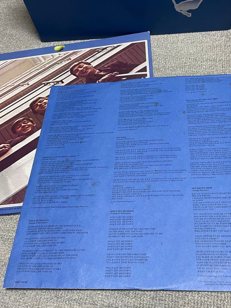 BEATLES ビートルズレコードボックスセット7アルバム LP8枚