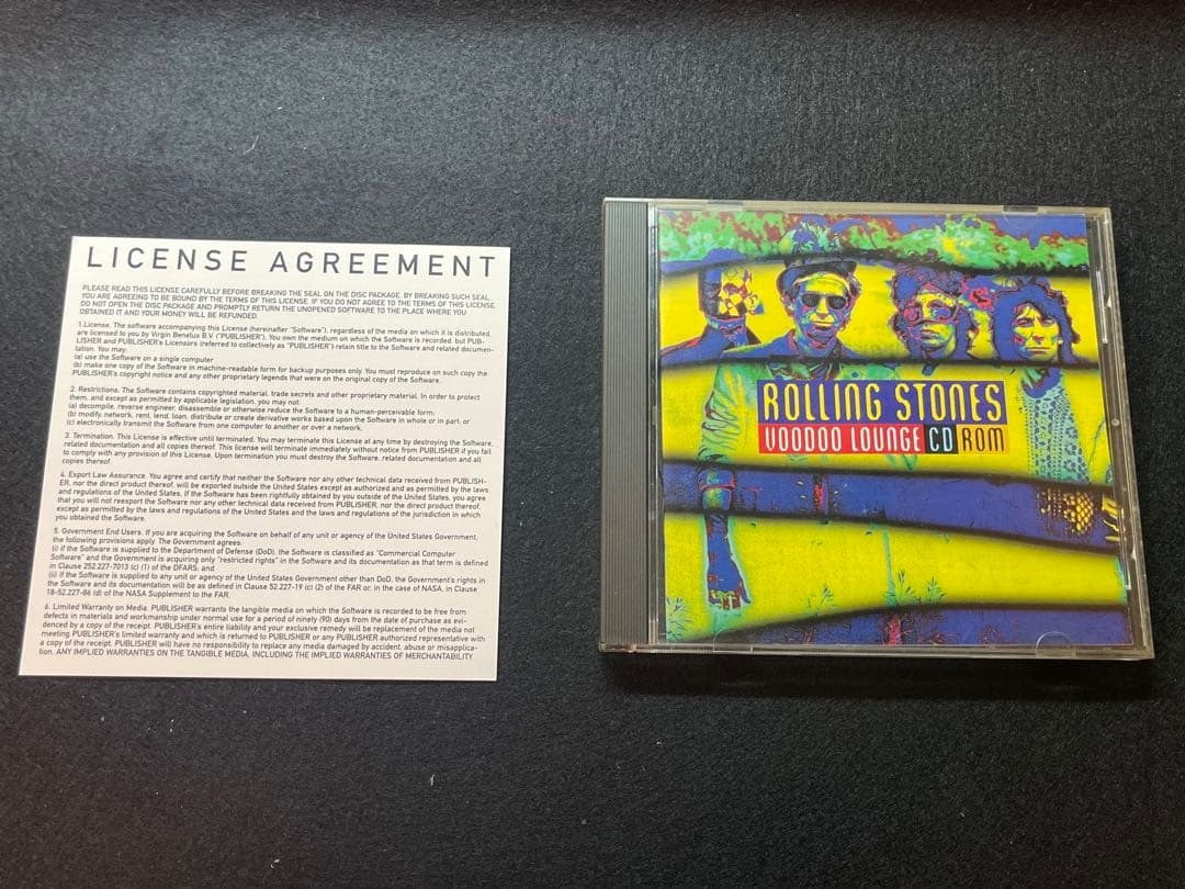 ローリングストーンズ Voodoo Lounge CD ROM