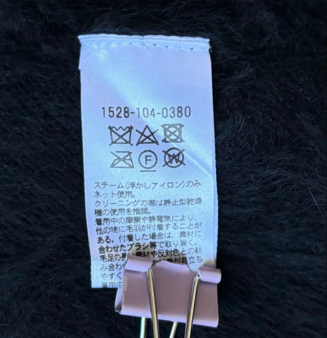 ユナイテッドアローズ　フォックス カシミヤ ジャカードケープ　ニット◆