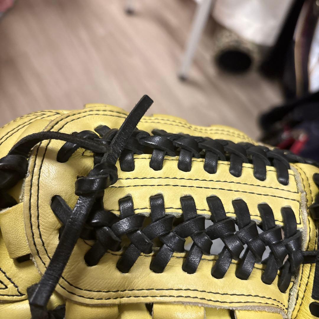 Slugger 硬式グローブ イエロー