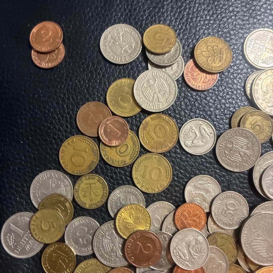 3*ん様 旧ドイツマルク と紙幣のコレクション