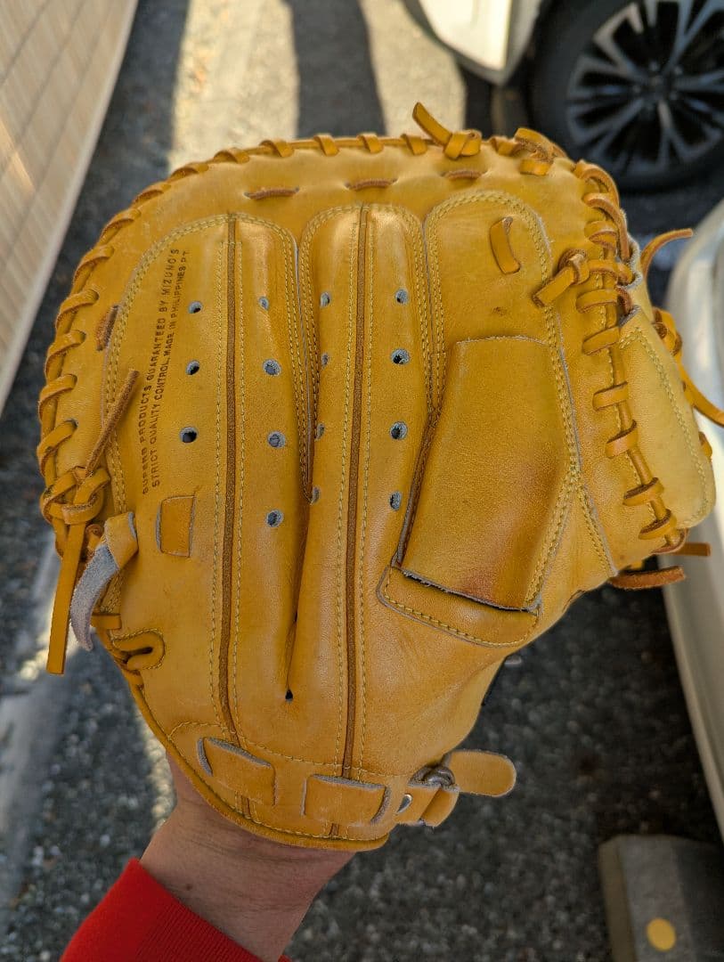 【ミズノ】キャッチャーミット(ブラウン)