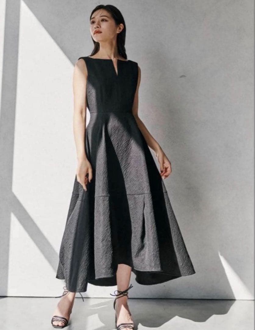 【新品】laubeblanc Keyneck Jacquard Dress M