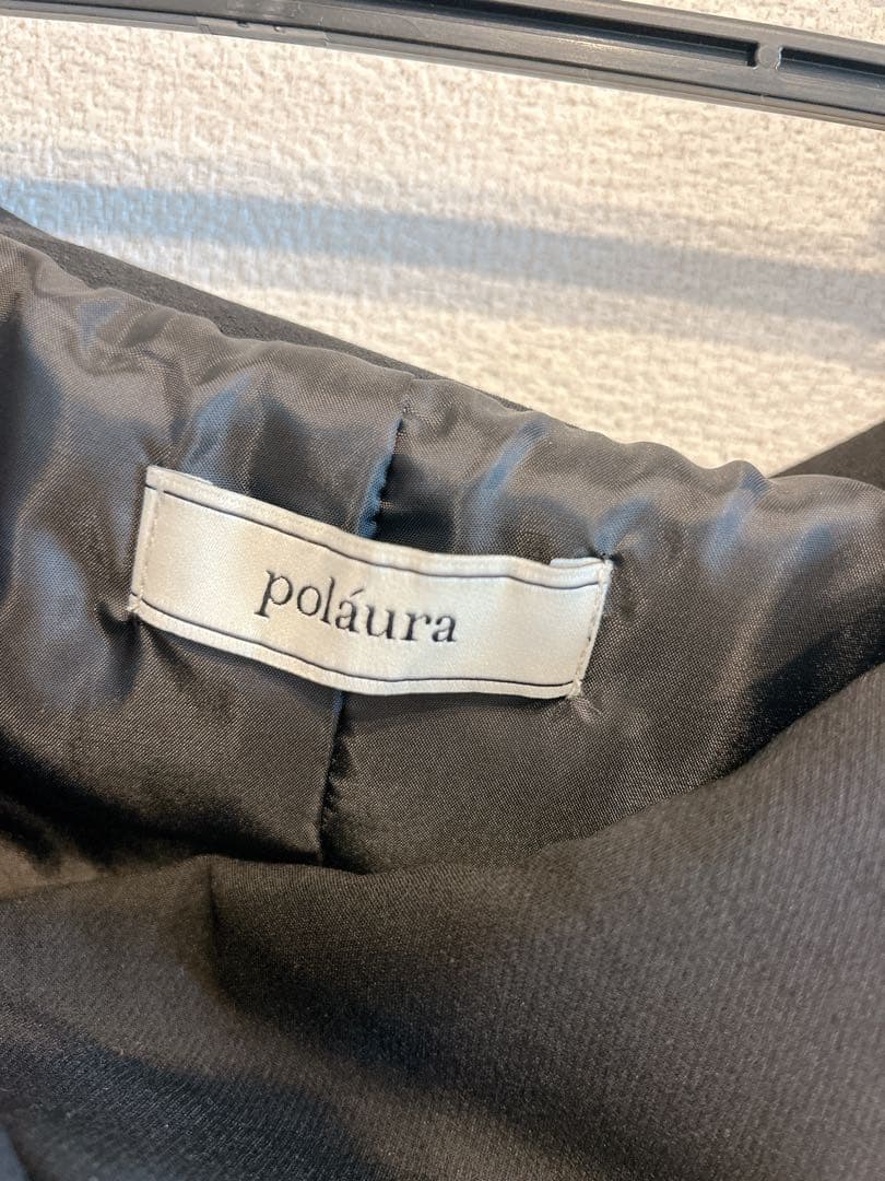 poláura ポローラ　オフショルカラーダブルボタンジャケット