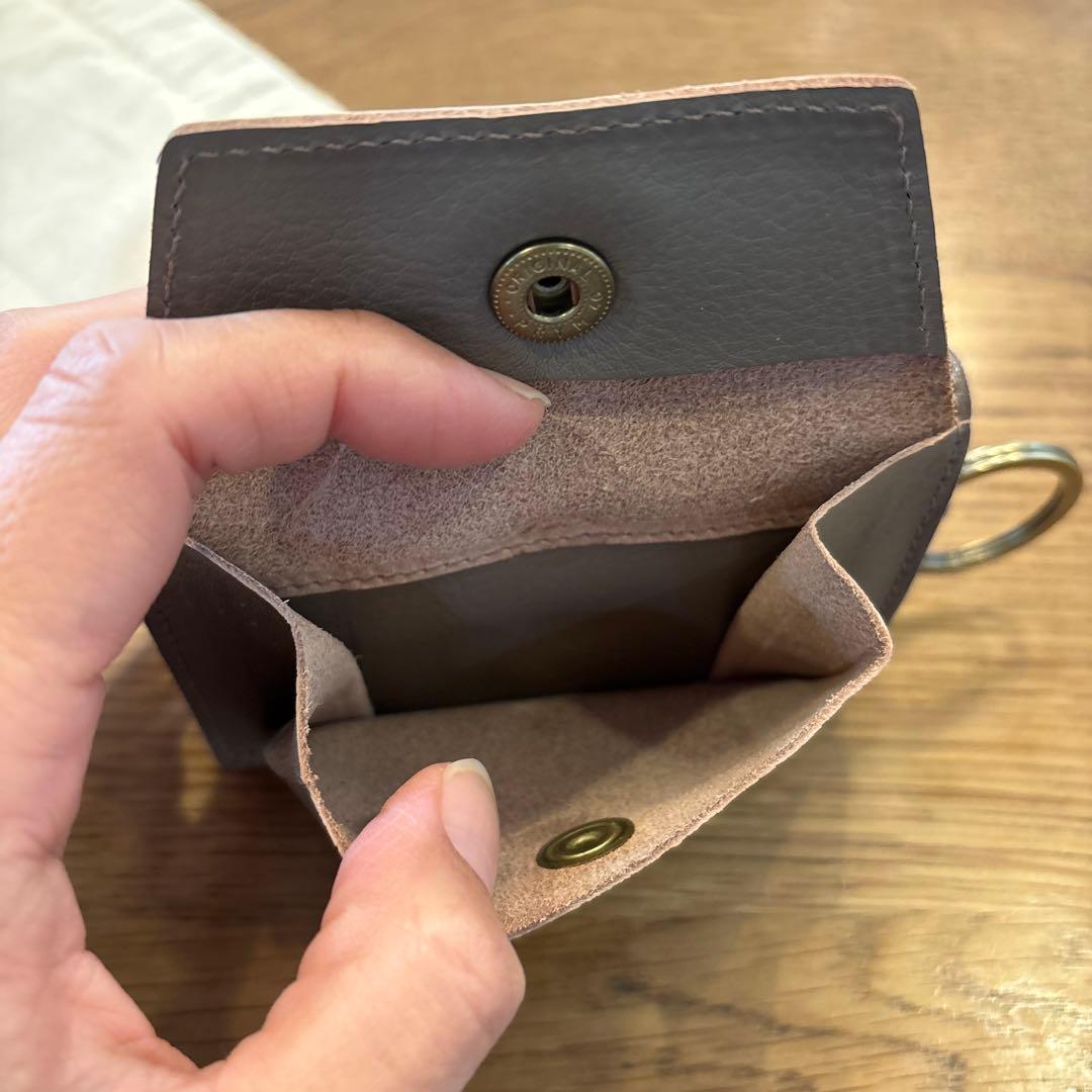 新品 未使用 保存袋付き イルビゾンテ キーケース ミニウォレット お財布 革