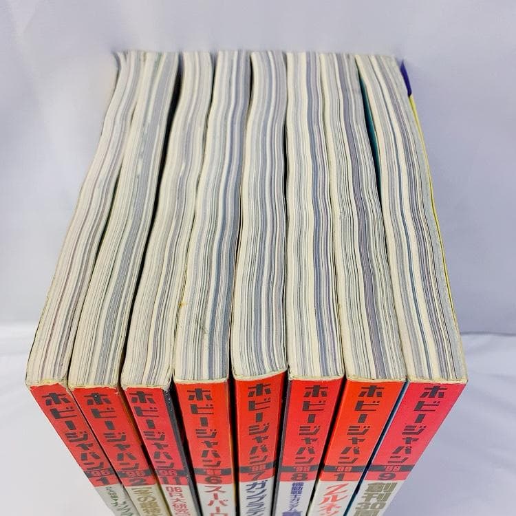 【月刊ホビージャパン】 ガンダム 年代バラバラ8巻セット（雑誌のみ）