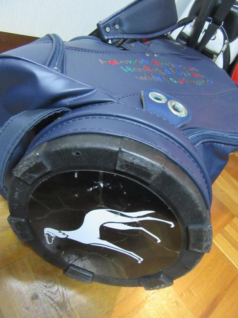 ★☆★アダバット★adabat★キャディ-バック★紺★☆★