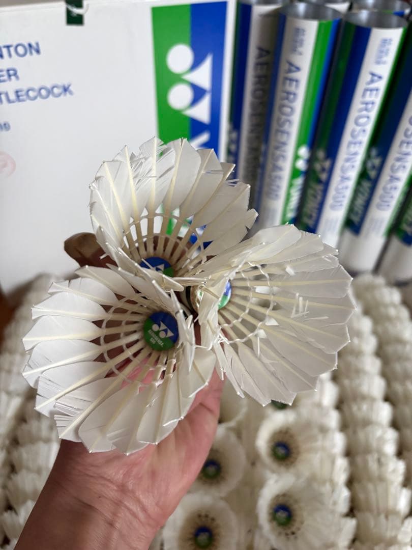 中古シャトル YONEX エアロセンサ500 130個