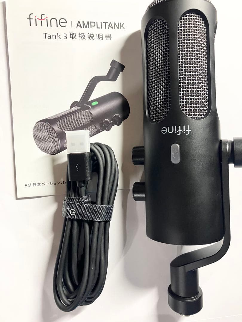 FIFINE Tank3 ダイナミックマイク 動作確認済み