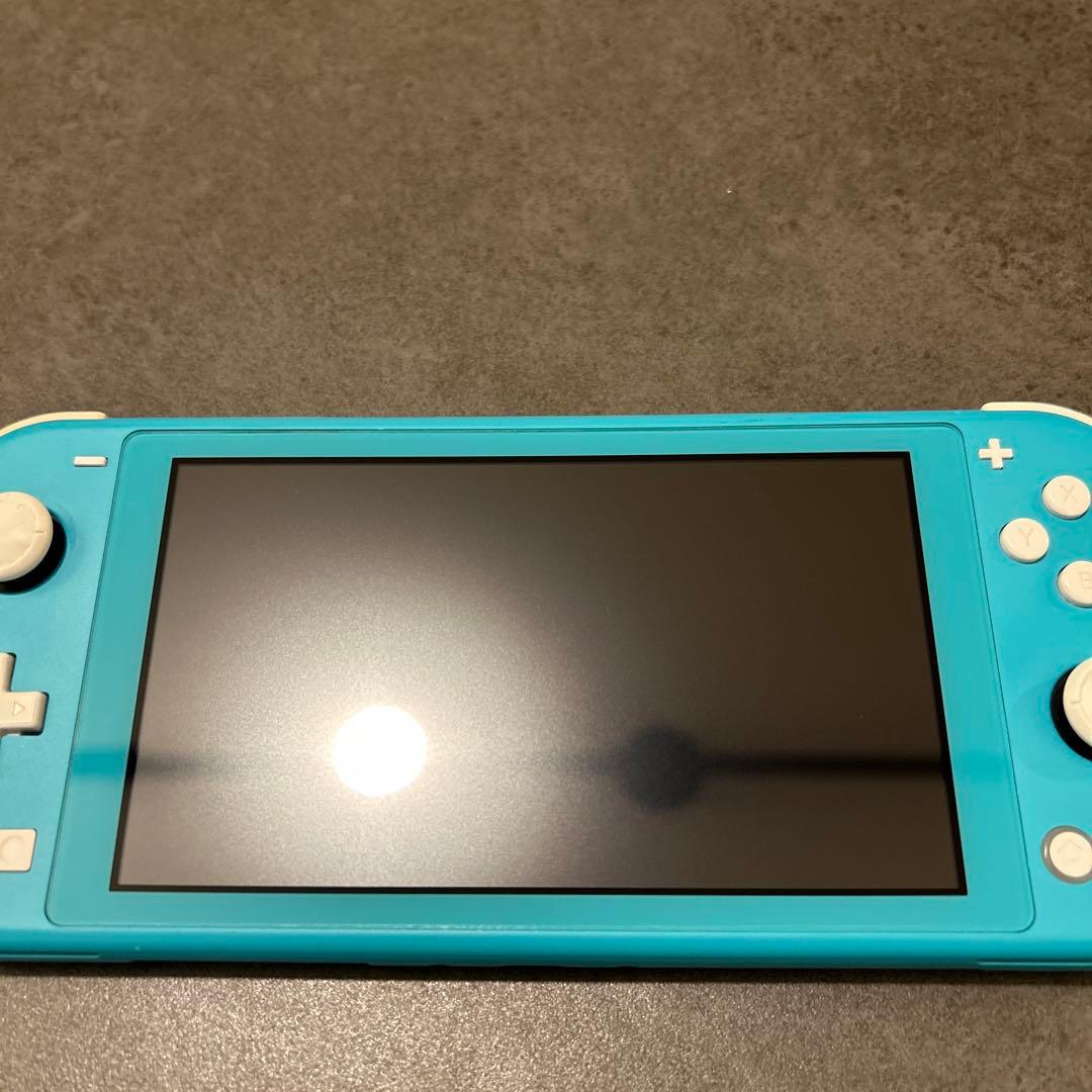 Nintendo Switch Lite 本体 ターコイズ 充電器付き