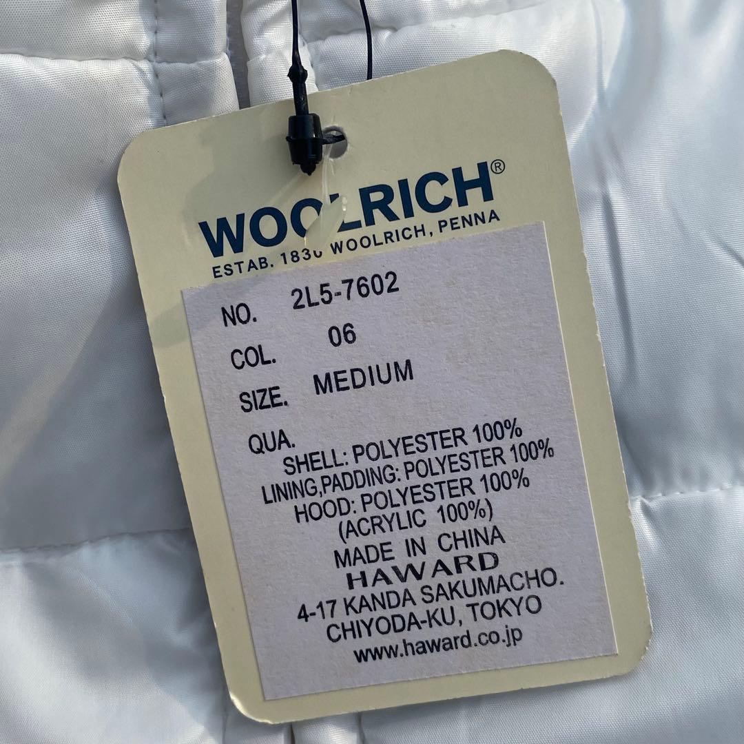 WOOLRICH 平成ギャル Y2K 白 中綿ベスト ファー　M archive