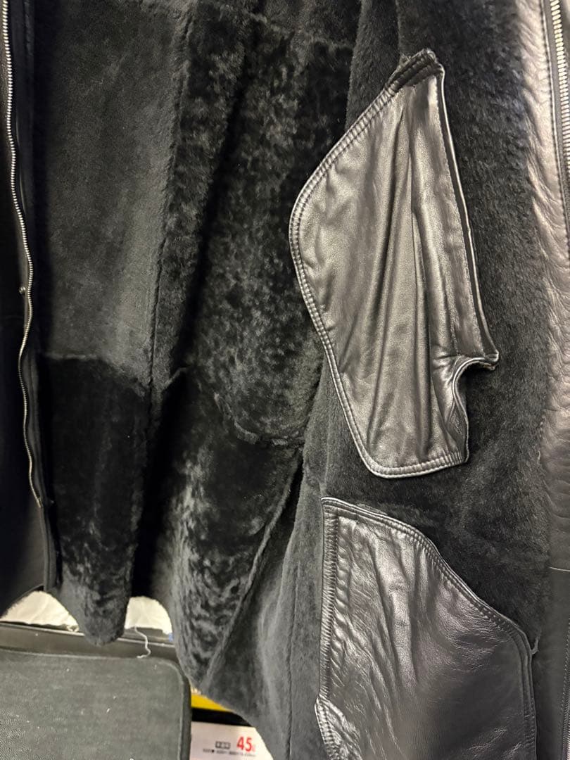 羊100% ARMANI ムートンコート