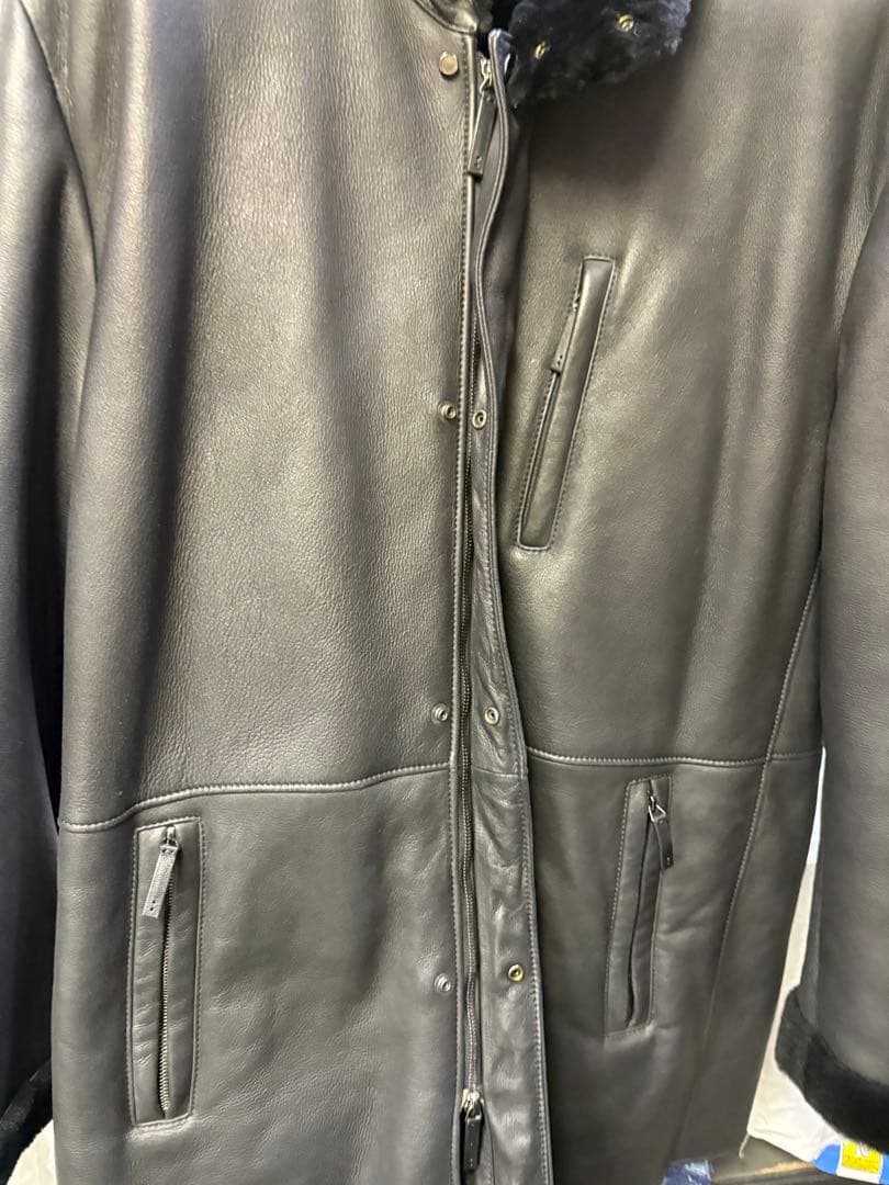 羊100% ARMANI ムートンコート