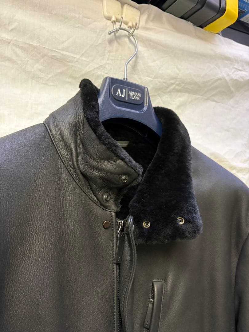 羊100% ARMANI ムートンコート