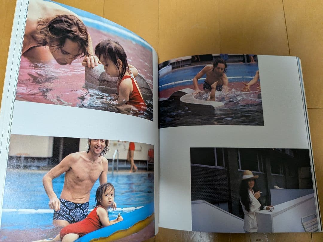 写真集 ジョン・レノン オノ・ヨーコ 家族生活 西丸文也 ビートルズ ストーンズ