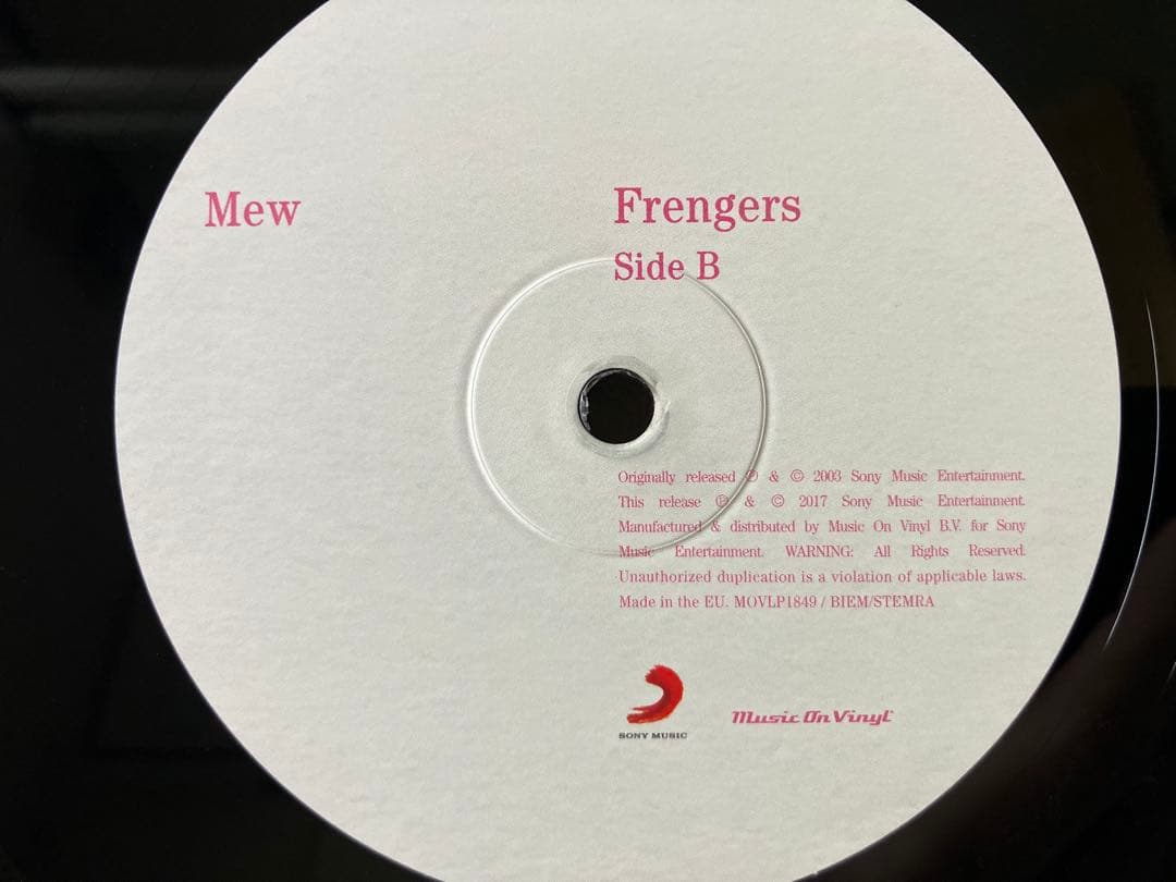 Mew-ミュー / Frengers-フレンジャーズ•アナログLPレコード輸入盤