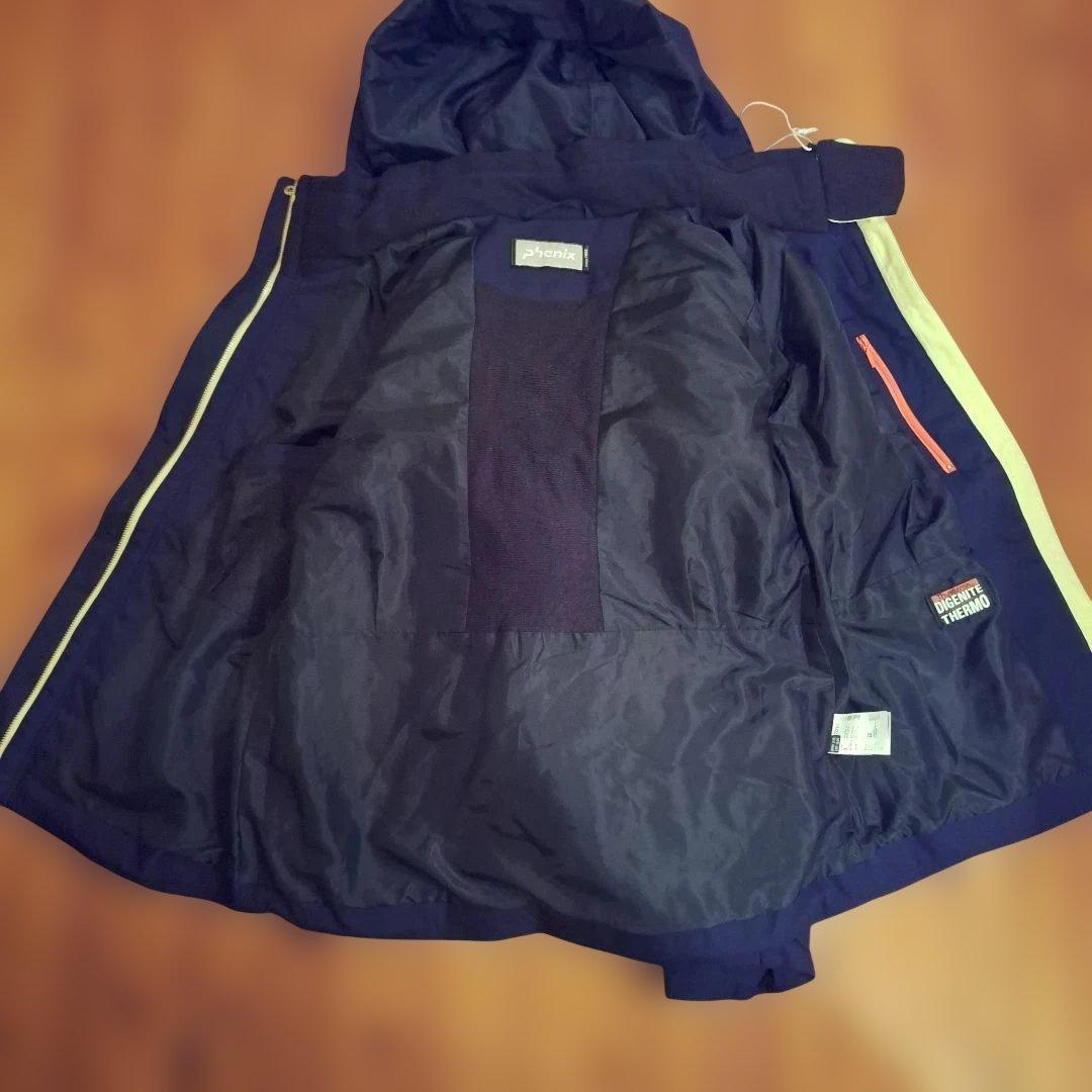 慎一　Phenix スキーウェア 女性用 ネイビー/イエロー