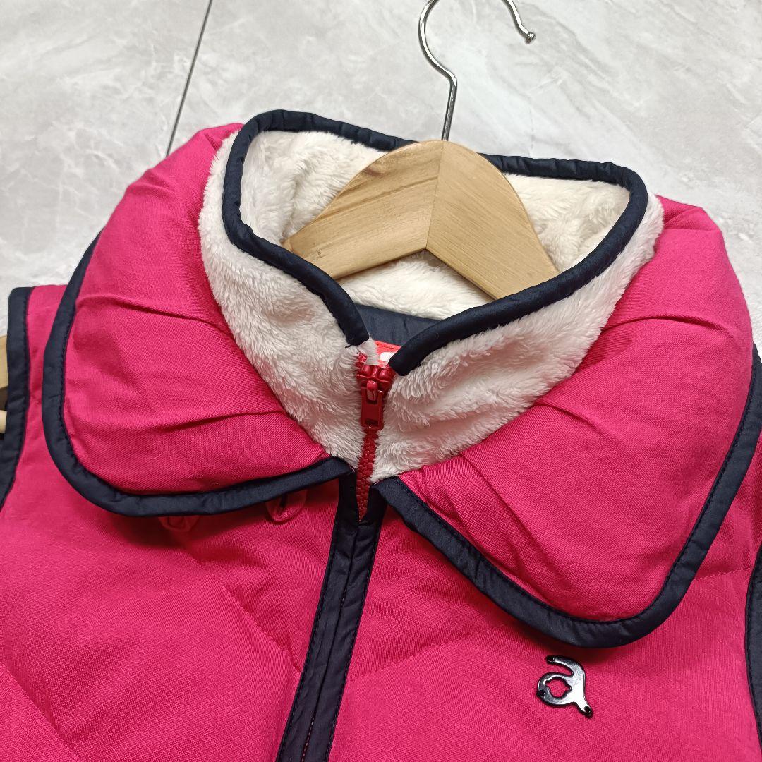 【美品】アルチビオ ARCHIVIO ダウンベスト ゴルフ 38 ピンク