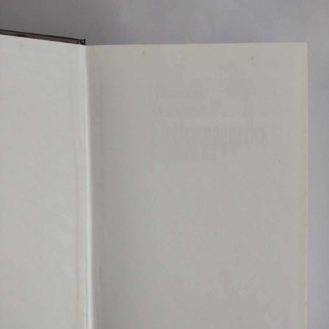 洋書 Numerical Techniques in Electromagnetics