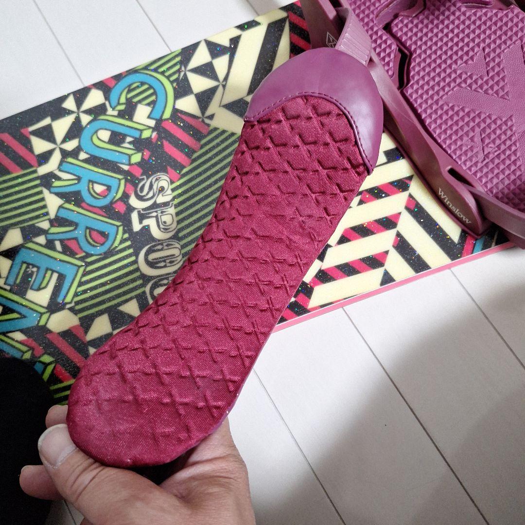 スノーボードセット　スプーンキュアレント150cm フィックスM 　ウィンスロー