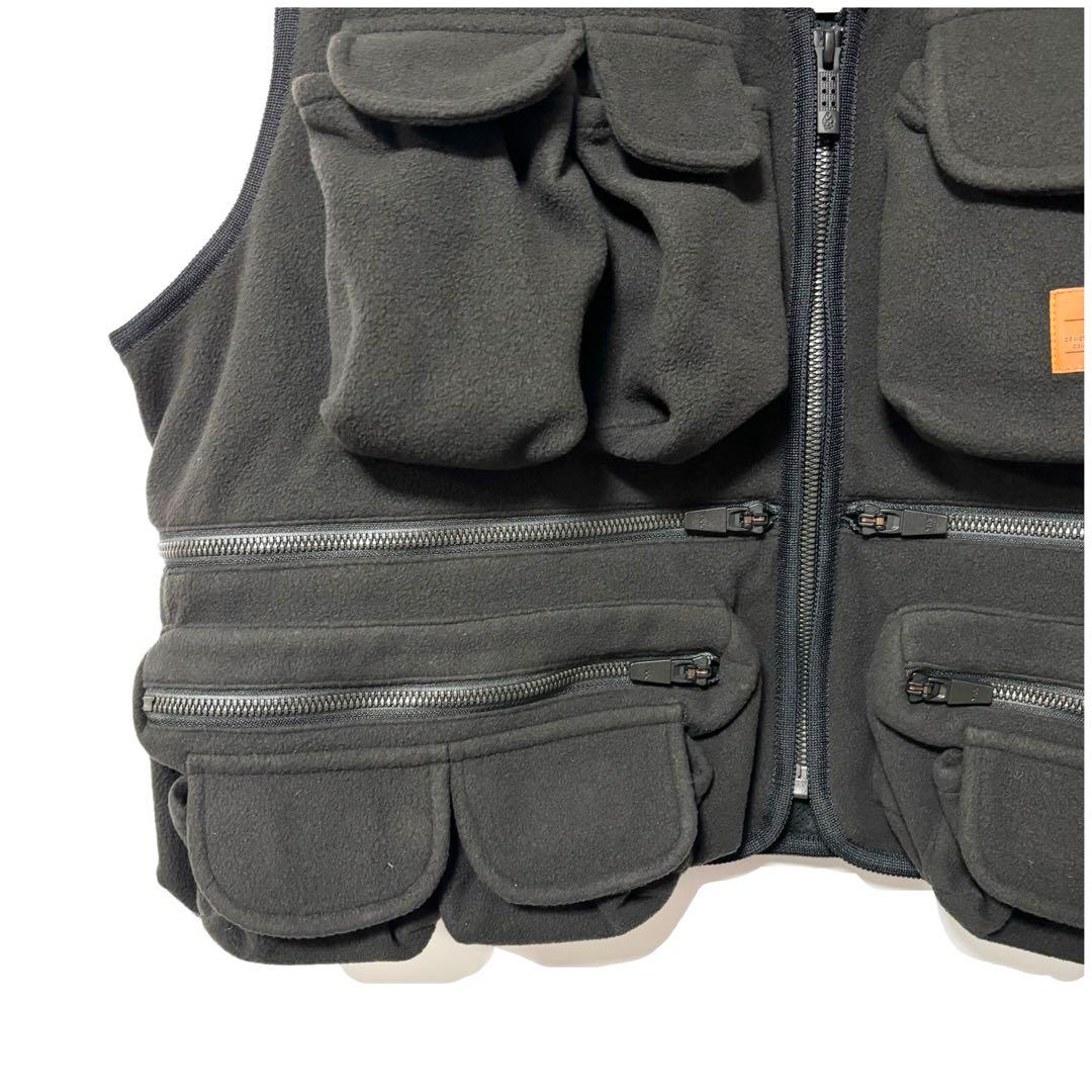 新品 ラッセルノ ゴルフ マルチポケット ベスト ブラック L 5