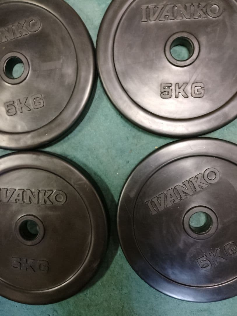 IVANKO 5kgプレート 4枚 RUBK-5