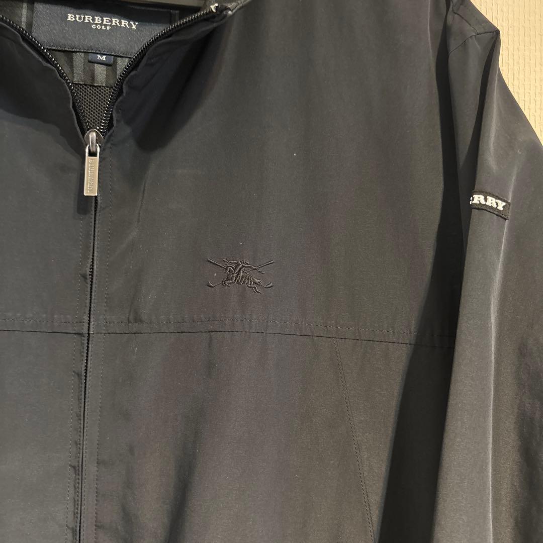 00s y2k BURBERRY スイングトップ ナイロン 短丈 ホース