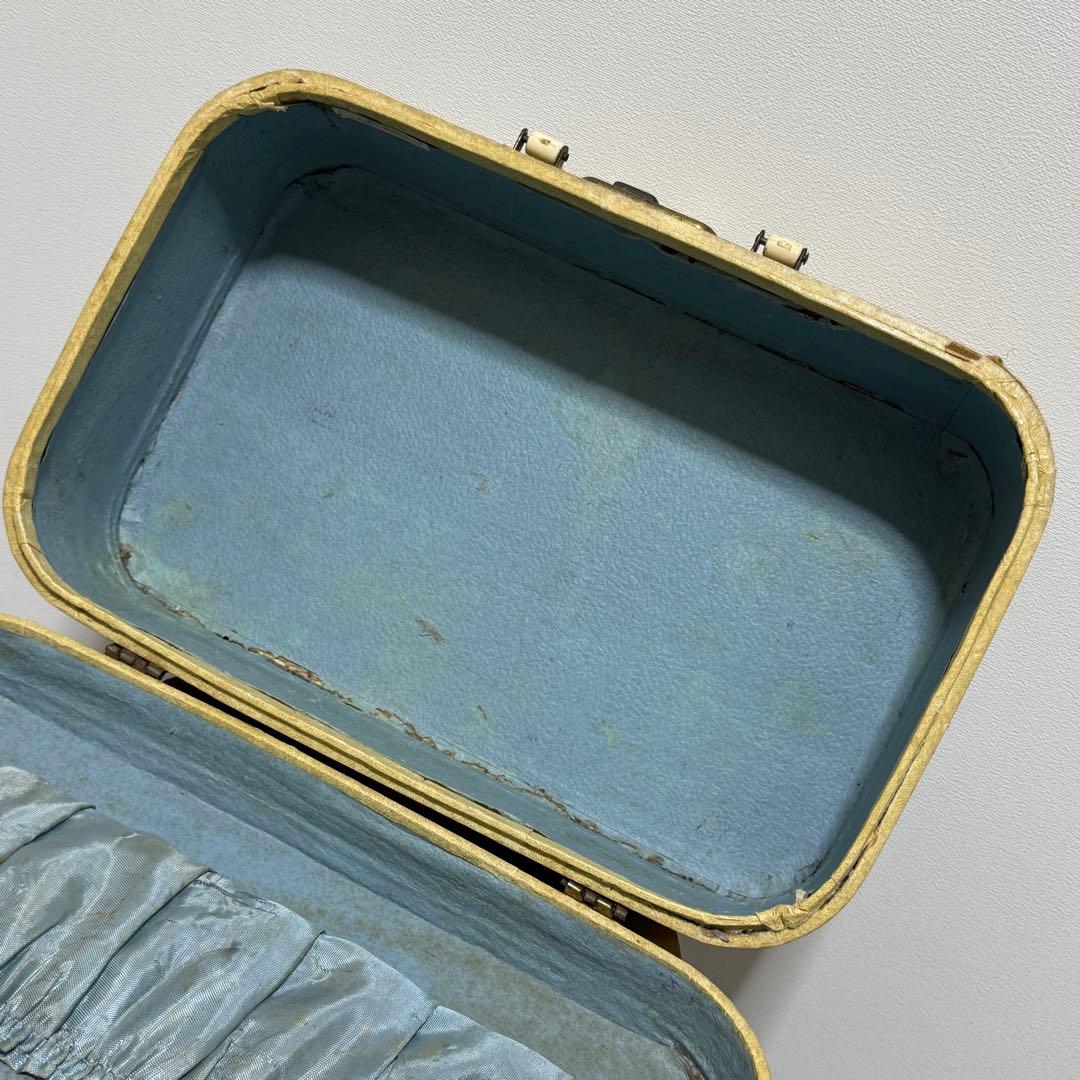 Unknown アンティーク トランク ボックス 犬 dog ビンテージ