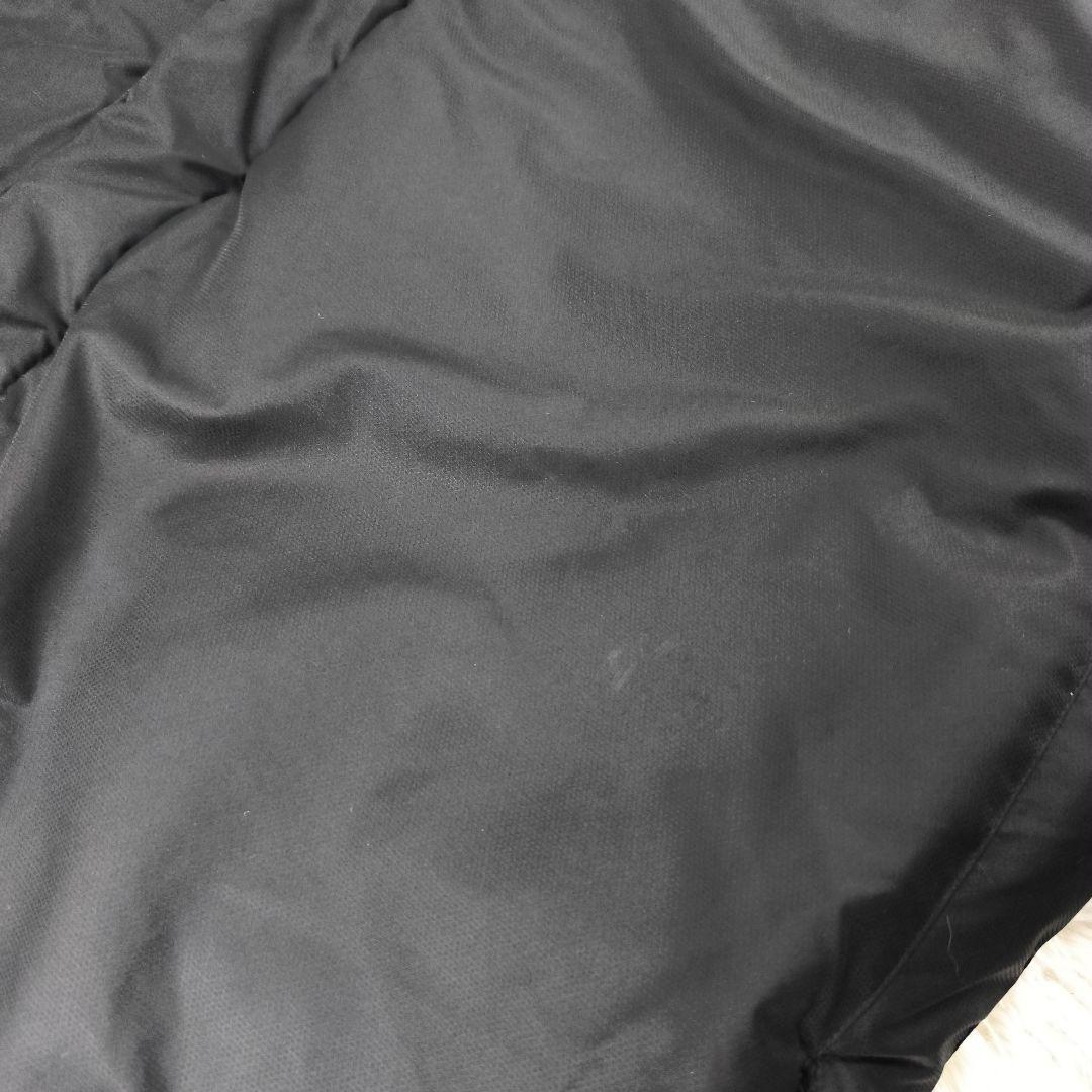 ✨美品✨ アスレタ ベンチコート ロゴプリント フルジップ フード 黒