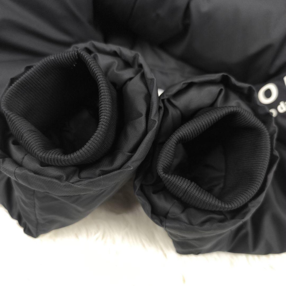 ✨美品✨ アスレタ ベンチコート ロゴプリント フルジップ フード 黒