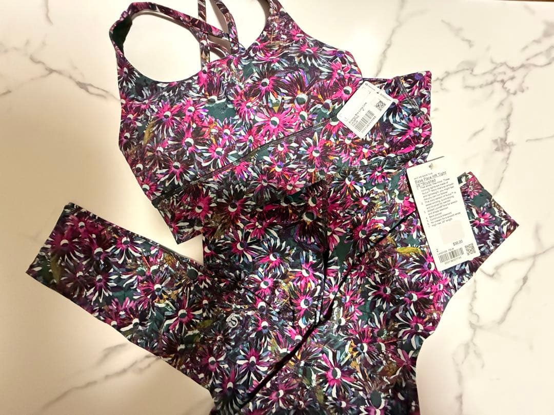 [新品] lululemon ルルレモン ブラ4 & レギンス2 セットアップS