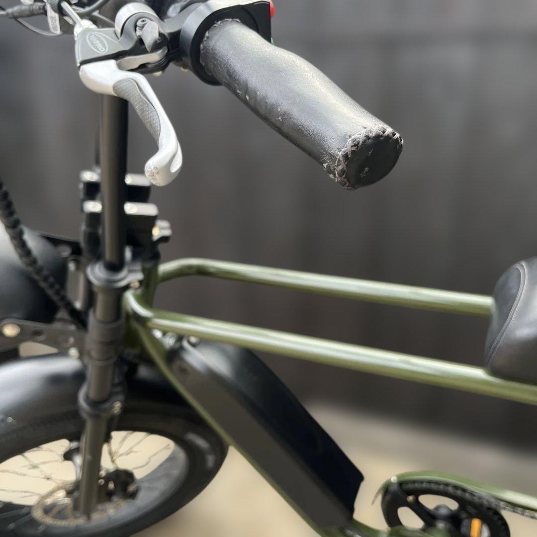 KBRONX BUGGY 電動アシスト自転車 グリーン カーキ