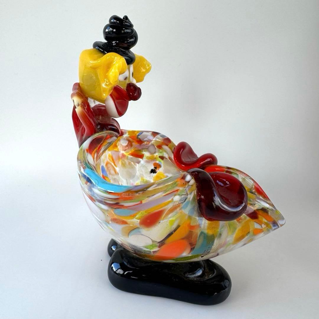 手造りベネチアングラスピエロ　フランスベット 光る杖 ライトケイン LC-05