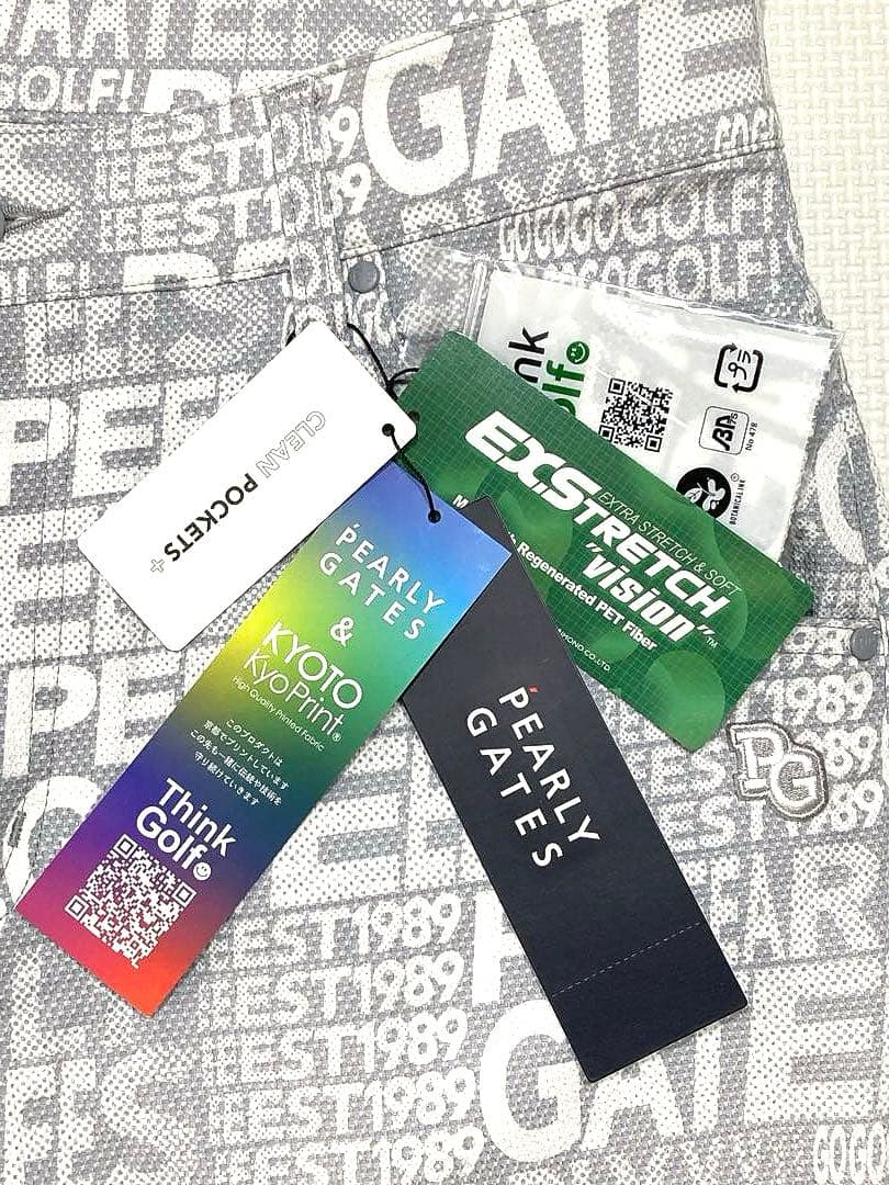 パーリーゲイツ ドビーストレッチ 5ポケットパンツ（L.GRAY／5）