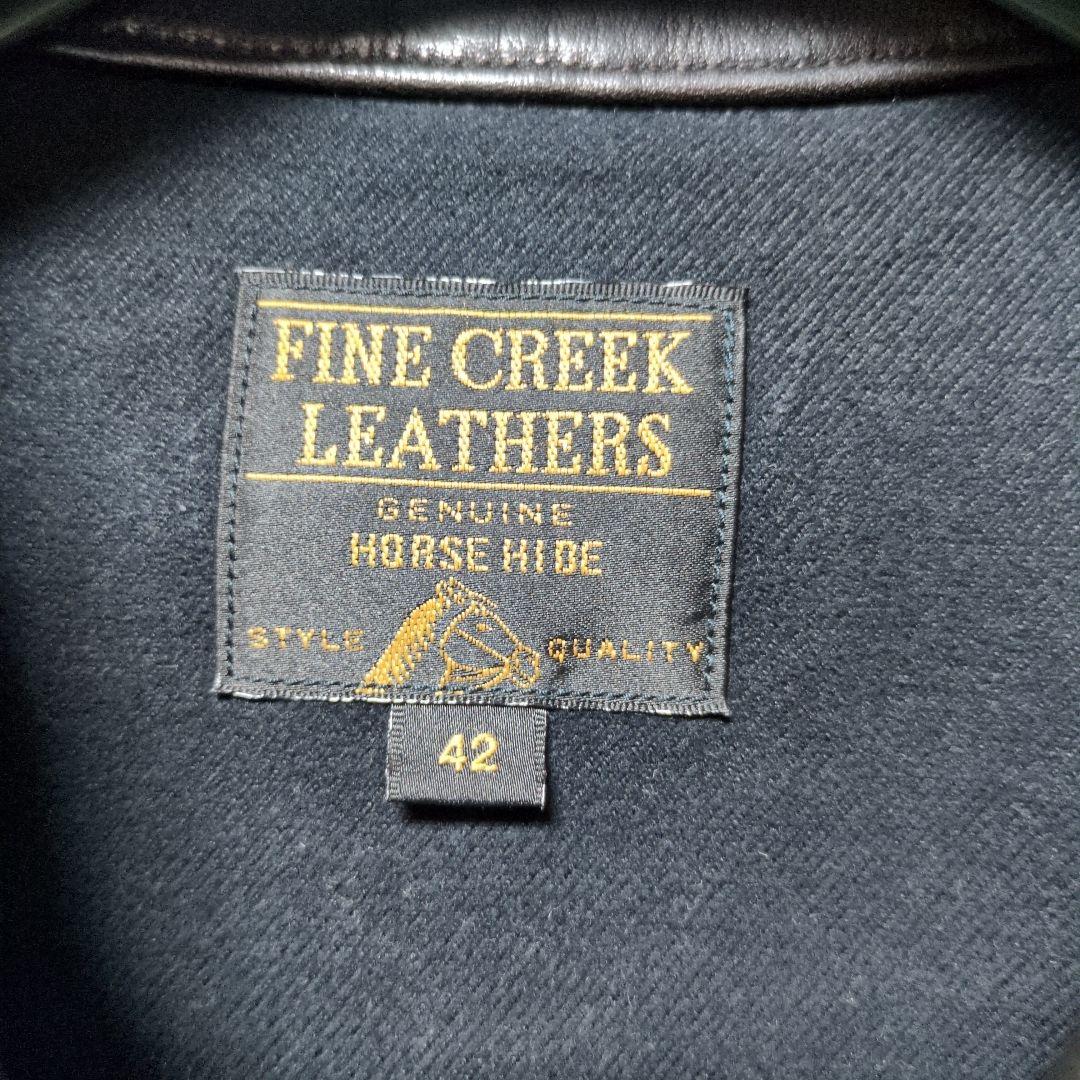 FINE CREEK LEATHERS サンタアニタ　茶芯　最終価格！