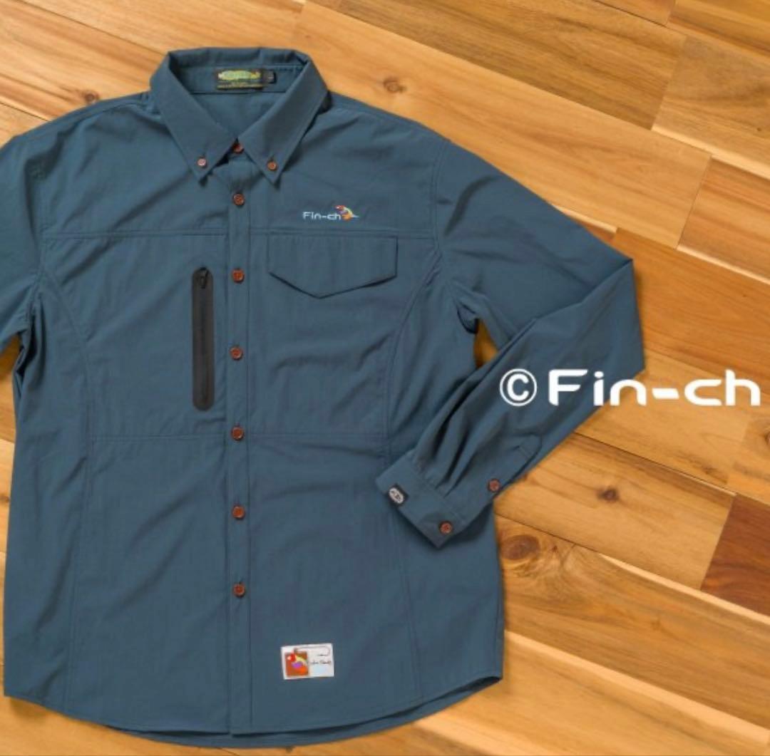 フィンチ　Fin-ch エスパニョラ インフィニティ 孔雀青色（くじゃくあお）